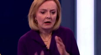 During the UK leaders debate, a moderator collapses on live TV