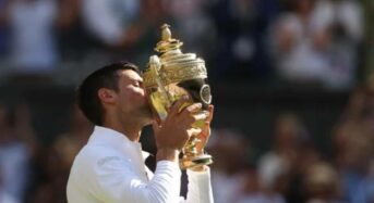 The wife of Novak Djokovic has come under fire for his comments after the Wimbledon final