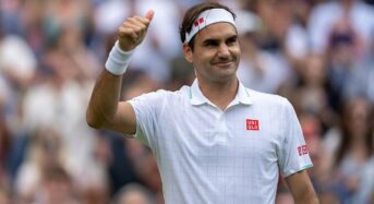 A birthday joke from Roger Federer: You know you are getting old when
