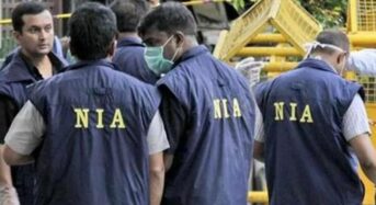 60 locations across India are being raided by NIA agents against gangsters