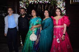 Maanvi Gagroo and Kumar Varun, newlyweds, make their first public appearance and host a wedding reception for relatives and friends