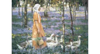 The painting that was the answer to the “Goose Girl” puzzle is back in Ireland, but not at the National Gallery.