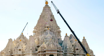 On October 8, the largest Hindu temple outside India will be inaugurated in New Jersey