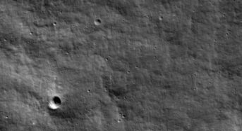Russian Luna 25 Impact Crater Seen by NASA’s Lunar Orbiter