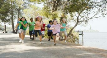 According to a study, kids who are active may handle stress better