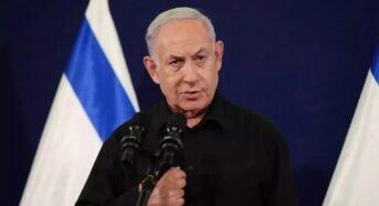 In remarks to the press, Netanyahu says the Israeli spy agency has been ordered to target Hamas chiefs “wherever they are”