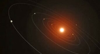 Seven planets have been found in an alien solar system. All seven exceed Earth’s size